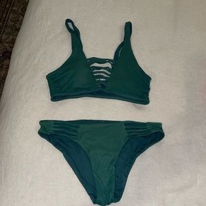 Green bikini